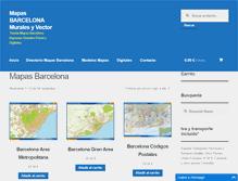 Tablet Screenshot of mapasdebarcelona.com